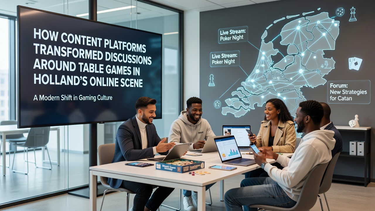 Contentplatforms en tafelspellen in Nederland