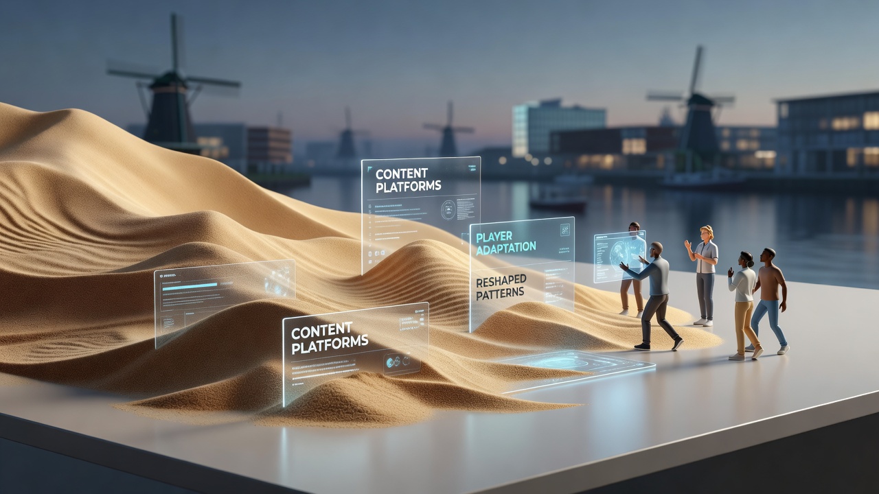 Virtuele tafels in de Lage Landen tonen aanpassingen door contentplatforms in 2026