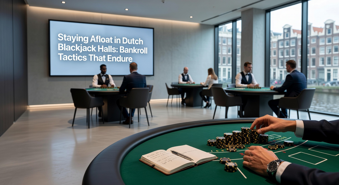 Grafiek die bankrollfluctuaties illustreert tijdens een typische blackjack-sessie, met pieken en dalen die duurzame tactieken benadrukken